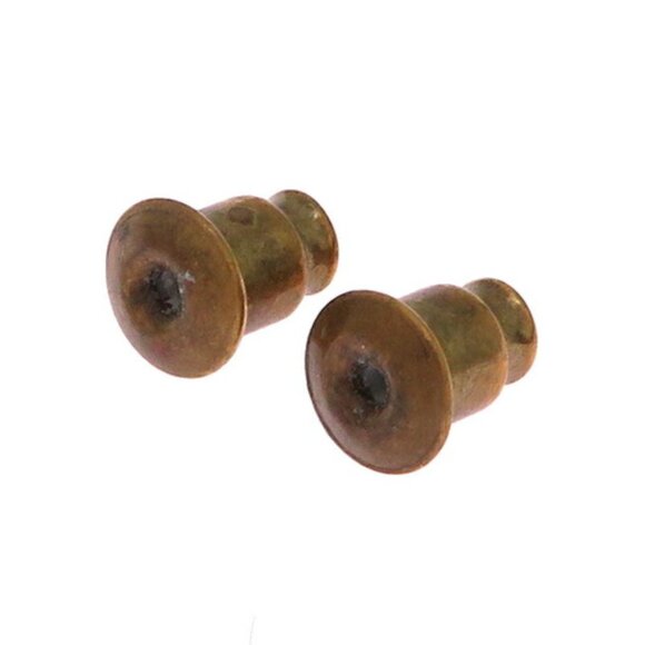 # 110 Chanel Coco Mark Women's Earrings GP / Gold - Picture 9 of 10